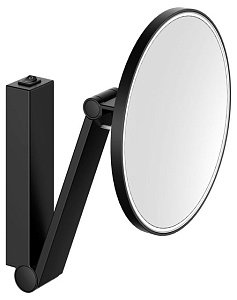 Зеркало косметическое KEUCO iLook_move 17612139004  хром черный купить в интернет-магазине сантехники Sanbest