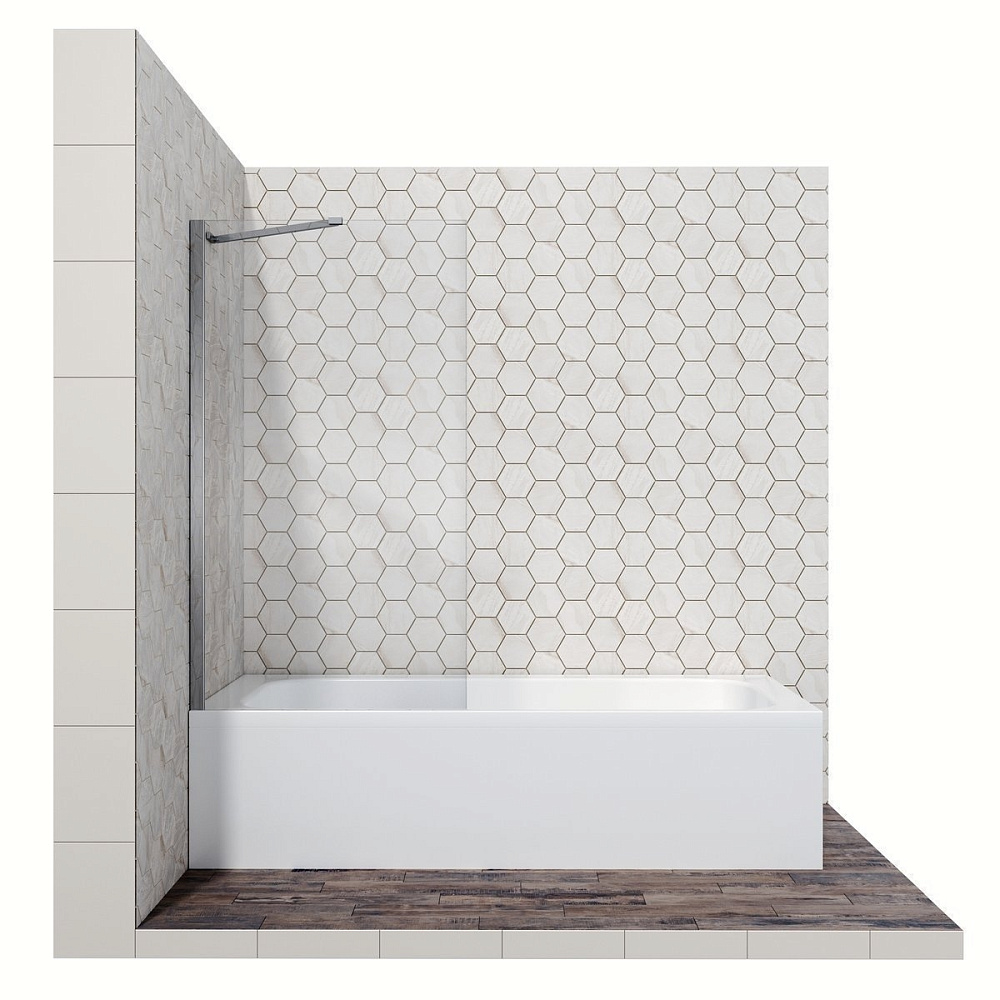 Шторка для ванны Ambassador Bath Screens 80x140 16041103 купить в интернет-магазине Sanbest