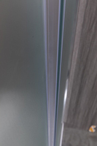 Душевой уголок Esbano ESR-8022 100x80 ESUGR8022 стекло рифленое/профиль хром купить в интернет-магазине Sanbest