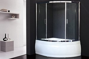 Шторка для ванны Royal Bath ALPINE ALP-T-CH 150х95 купить в интернет-магазине Sanbest