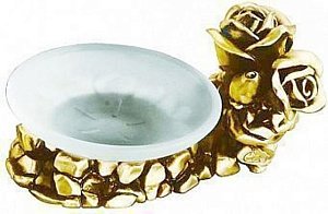 Мыльница Art&Max Rose AM-0091C-Do золото купить в интернет-магазине сантехники Sanbest