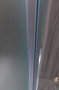 Душевой уголок Esbano ESR-8027A 120x80 стекло рифленое/профиль хром купить в интернет-магазине Sanbest