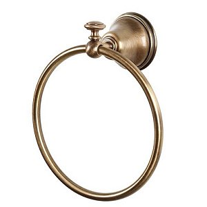 Полотенцедержатель-кольцо Tiffany World Harmony TWHA015br бронза купить в интернет-магазине сантехники Sanbest
