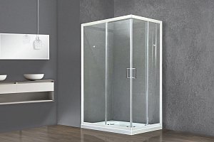 Душевой уголок Royal Bath RB1210HPD-T 100х120 прозрачный купить в интернет-магазине Sanbest