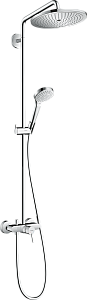 Душевая система Hansgrohe Croma Select S Showerpipe 280 1jet 26791000 купить в интернет-магазине сантехники Sanbest