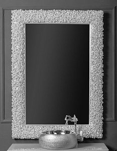 Зеркало Armadi Art Rose белое 85 в ванную от интернет-магазине сантехники Sanbest