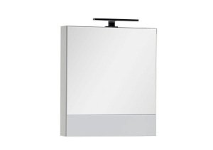 Зеркальный шкаф Aquanet Верона 58 белый в ванную от интернет-магазине сантехники Sanbest