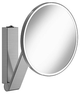 Зеркало косметическое KEUCO iLook_move 17612079004 нержавеющая сталь купить в интернет-магазине сантехники Sanbest