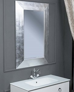 Зеркало Armadi Art Chelsea поталь серебро 80 в ванную от интернет-магазине сантехники Sanbest
