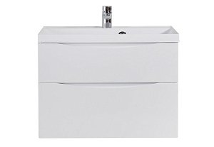 Тумба с раковиной BelBagno MARINO H60-2C-SO-BL-P 90 Bianco Lucido для ванной в интернет-магазине Sanbest