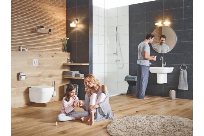 Раковина с полупьедесталом Grohe Euro Ceramic GR2004-1 60 купить в интернет-магазине Sanbest