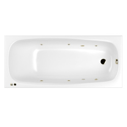 Гидромассажная ванна WhiteCross Layla Slim 170x75 "SOFT" бронза купить в интернет-магазине Sanbest