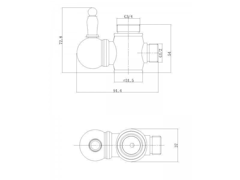 Душевая колонна Aksy Bagno Faenza Fa410-2002-2004 бронза купить в интернет-магазине сантехники Sanbest