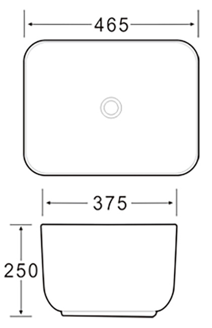 Раковина SantiLine SL-1112MB черная матовая купить в интернет-магазине Sanbest