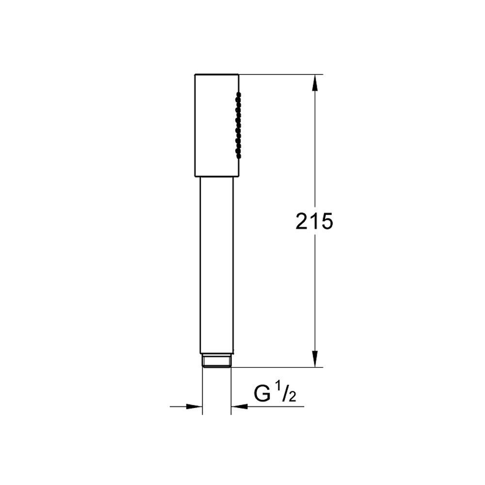 Душевая лейка Grohe Sena Stick 26465GN0 золото матовое купить в интернет-магазине сантехники Sanbest