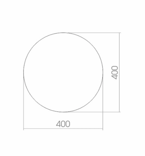 Зеркало MIXLINE круглое 525521 40 в ванную от интернет-магазине сантехники Sanbest