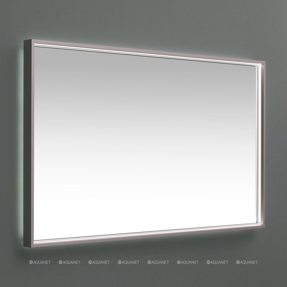 Зеркало De Aqua Алюминиум 261699 140 серебро в ванную от интернет-магазине сантехники Sanbest
