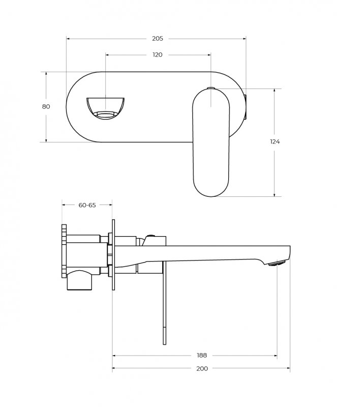 Смеситель для раковины Cezares STYLUS-BLI1-IN-W0 сатин купить в интернет-магазине сантехники Sanbest