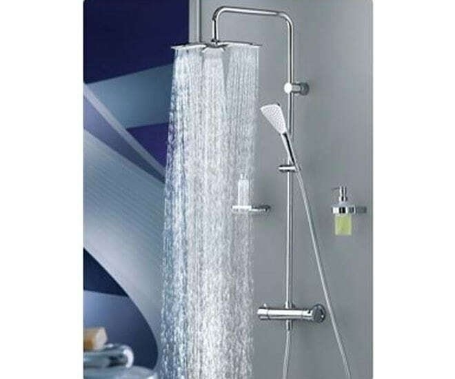 Душевая система Kludi Fizz Dual Shower System 670950500 купить в интернет-магазине сантехники Sanbest