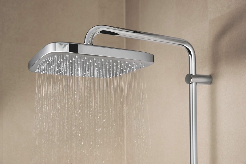 Душевая система Grohe Tempesta Cube 250 26689001 хром купить в интернет-магазине сантехники Sanbest