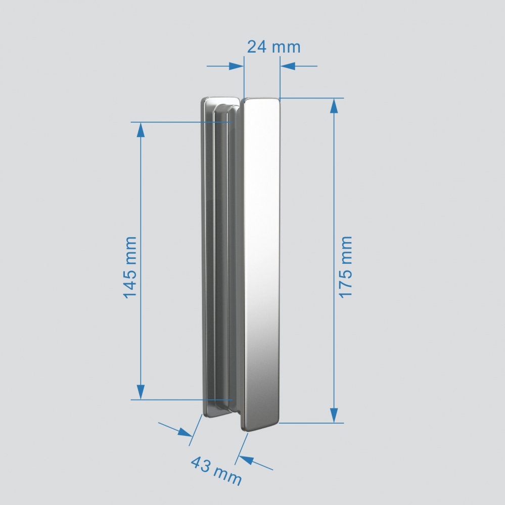 Душевой уголок Abber Sonnenstrand AG07100-S80 100x80 купить в интернет-магазине Sanbest