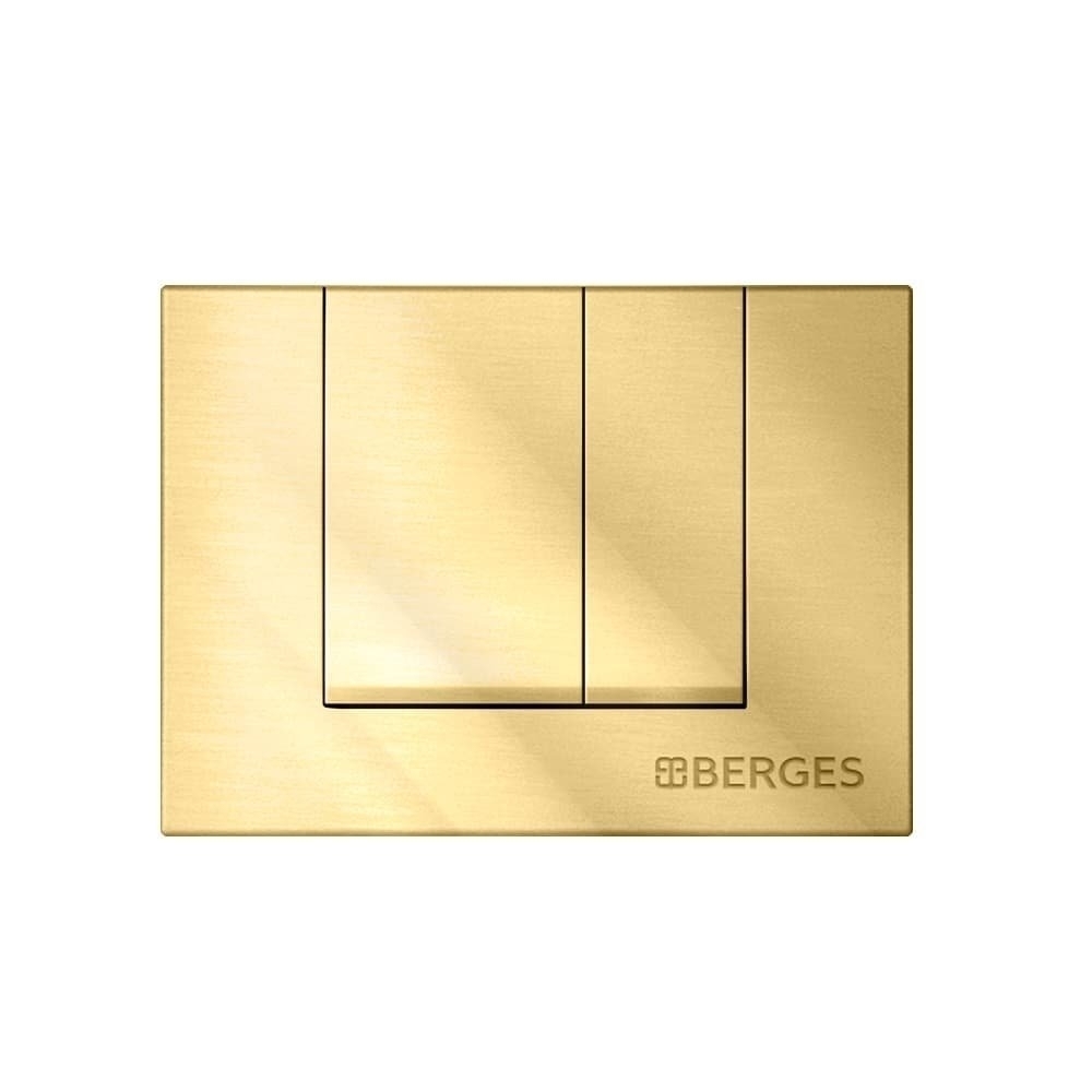 Кнопка для инсталляции Berges NOVUM S9 40049 золото глянец купить в интернет-магазине сантехники Sanbest