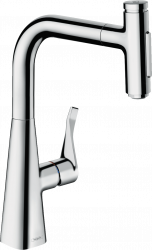 Смеситель для кухни Hansgrohe Metris Select M71 240 73817000 купить в интернет-магазине сантехники Sanbest