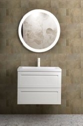 Мебель для ванны Art&Max Platino 58 Белый Глянец для ванной в интернет-магазине Sanbest