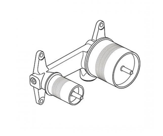 Скрытая часть для настенного смесителя Ideal Standard Strada A5948NU купить в интернет-магазине сантехники Sanbest