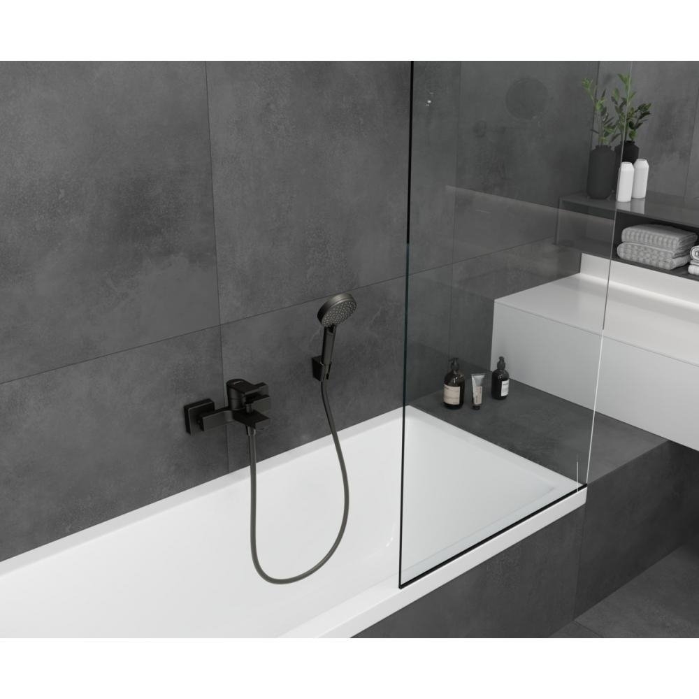 Смеситель для ванны Hansgrohe Vernis Shape 71450670 купить в интернет-магазине сантехники Sanbest