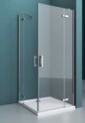 Душевой уголок BelBagno KRAFT AH-22 120x100 прозрачный/хром купить в интернет-магазине Sanbest