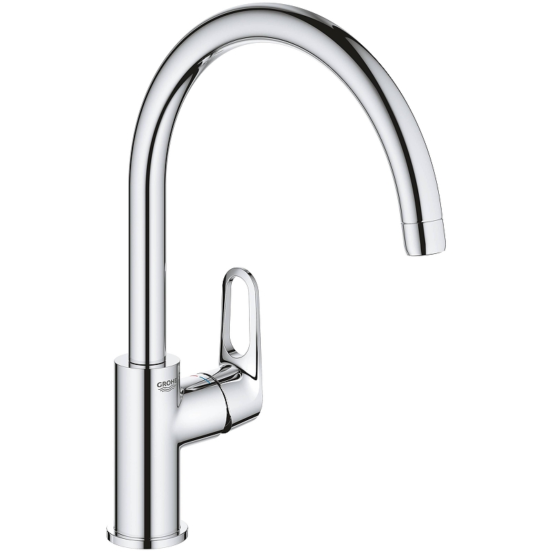 Смеситель для кухни Grohe Bauflow 31230001 хром купить в интернет-магазине сантехники Sanbest