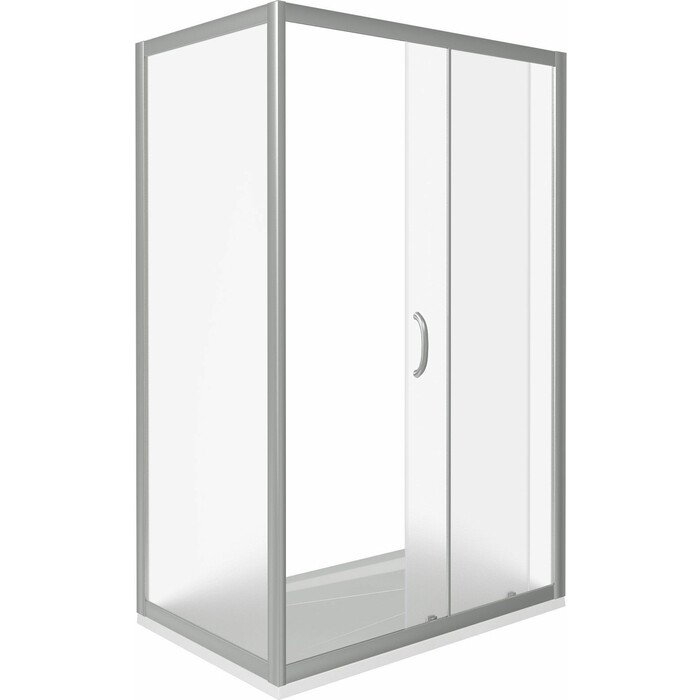 Душевой уголок Good door INFINITY WTW+SP 110x80 матовый купить в интернет-магазине Sanbest