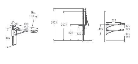 Поручень RGW Shower help SHP-02 купить в интернет-магазине сантехники Sanbest