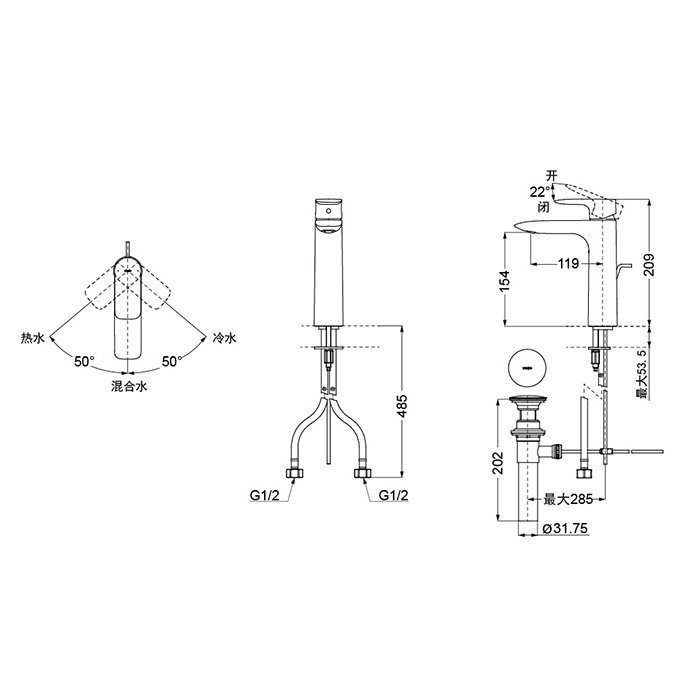 Смеситель для раковины Toto Neorest MH Faucet TLG04304R купить в интернет-магазине сантехники Sanbest