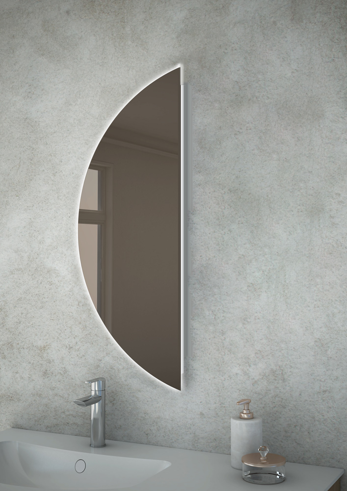 Зеркало с LED подстветкой Cezares 45031 30x80 в ванную от интернет-магазине сантехники Sanbest