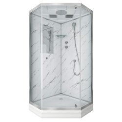 Душевая кабина Niagara Luxe NG-7702DM 100x100 купить в интернет-магазине Sanbest