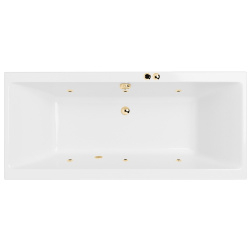 Ванна акриловая EXCELLENT Pryzmat 170x75 SOFT золото купить в интернет-магазине Sanbest