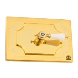 Кнопка для инсталляции Migliore Ottone Classic 20464 золото купить в интернет-магазине сантехники Sanbest