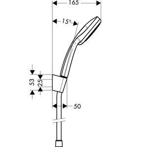 Душевая гарнитура Hansgrohe Croma 100 27592000 купить в интернет-магазине сантехники Sanbest