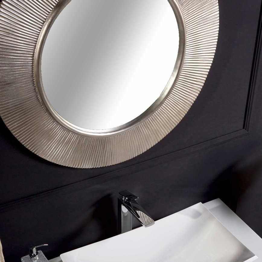 Зеркало Armadi Art Shine с пультом управления серебро 82 в ванную от интернет-магазине сантехники Sanbest