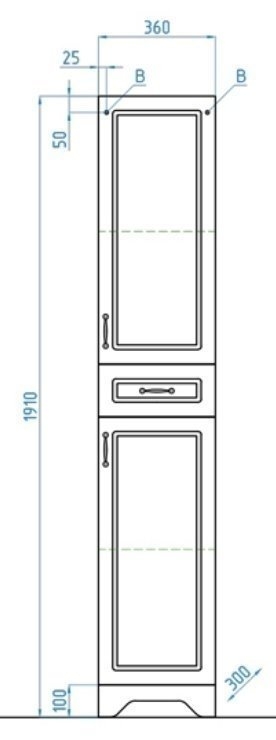 Тумба с раковиной Style Line Олеандр-2 75 для ванной в интернет-магазине Sanbest