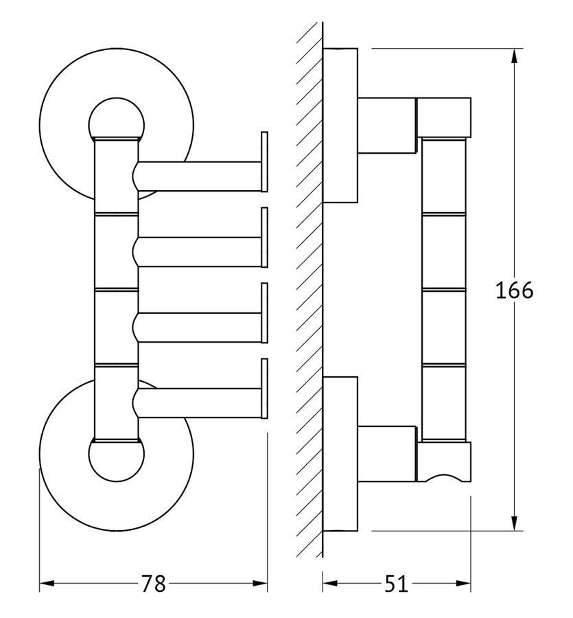 Крючок ARTWELLE Harmonie HAR 011 купить в интернет-магазине сантехники Sanbest