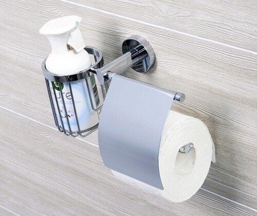 Держатель туалетной бумаги и стакан WasserKRAFT Rhein К-6259 купить в интернет-магазине сантехники Sanbest