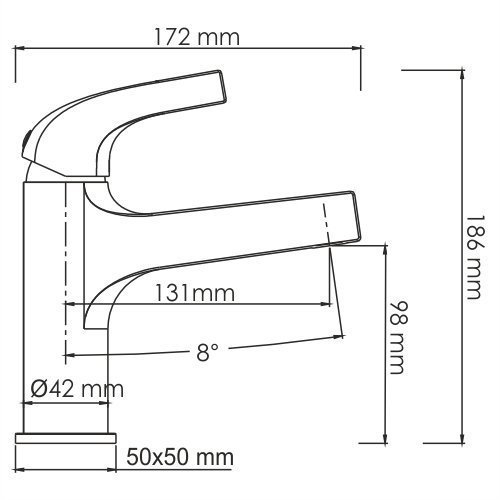 Смеситель для раковины WasserKRAFT Sauer 7103 купить в интернет-магазине сантехники Sanbest