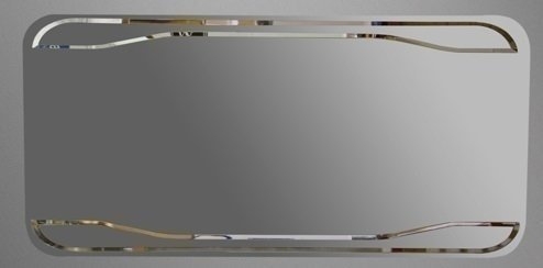 Зеркало Kerasan Waldorf 150 в ванную от интернет-магазине сантехники Sanbest