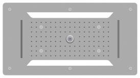 Верхний душ RGW Shower Panels SP-71 70х38 купить в интернет-магазине сантехники Sanbest