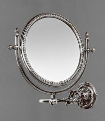 Зеркало косметическое Art&Max Barocco AM-2109-Cr хром купить в интернет-магазине сантехники Sanbest