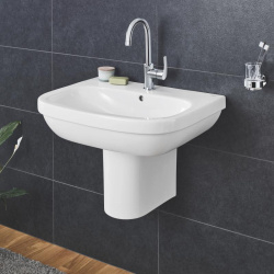 Раковина с полупьедесталом Grohe Euro Ceramic GR2005-1 55 купить в интернет-магазине Sanbest