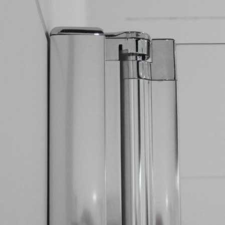 Душевой уголок Cezares ELENA-A-2-90-P-Cr стекло текстурное/профиль хром купить в интернет-магазине Sanbest